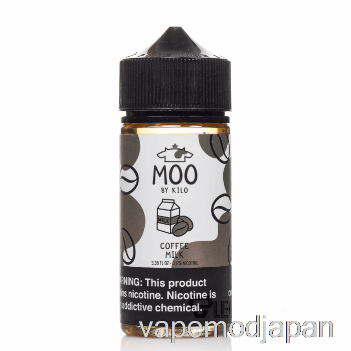 Vape Mod コーヒーミルク - Moo E-リキッド - 100ml 3mg